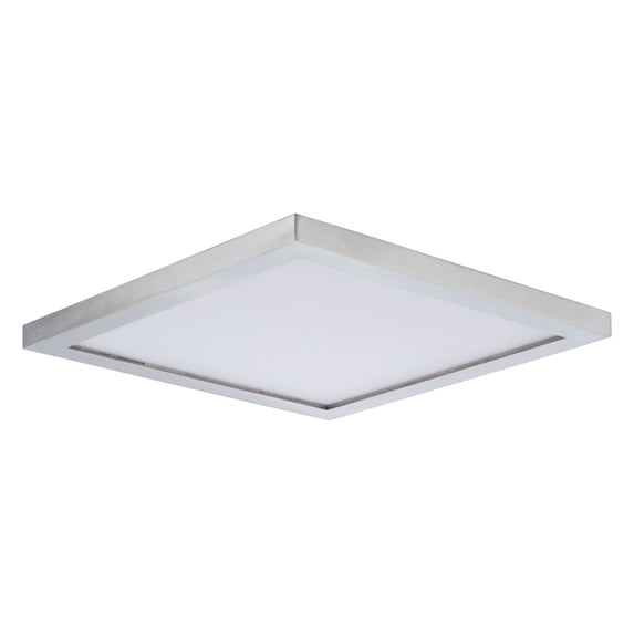 Maxim 57697WTSN 6 in. Chip Satin Nickel LED Flush Mount Ceiling Light