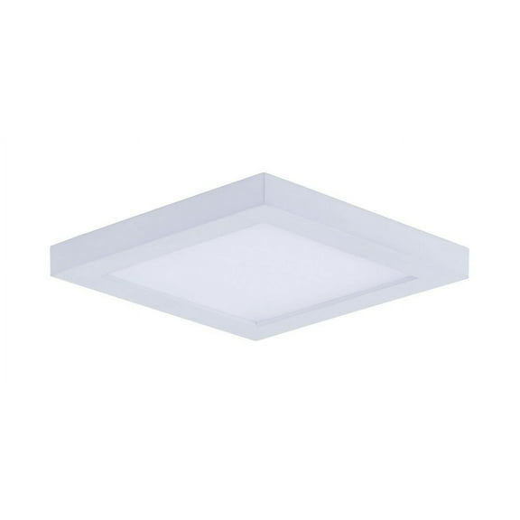 Maxim 57720 Wafer 4.5" Square Indoor / Outdoor Led Ceiling Light / Wall Light - White