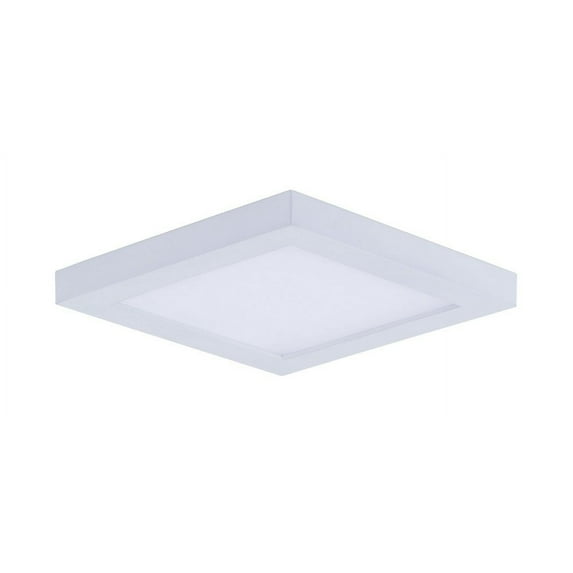 Maxim 57720 Wafer 4.5" Square Indoor / Outdoor Led Ceiling Light / Wall Light - White
