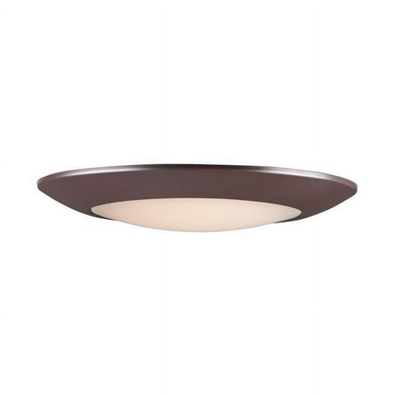 Maxim 57855WTBZ 11 in. Diverse Bronze LED Flush Mount Ceiling Light