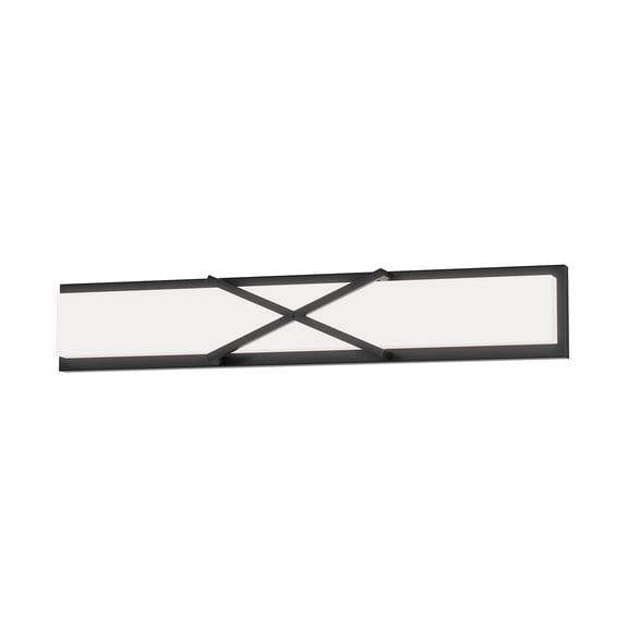 Maxim 57943WTBK Dexter 6" Tall Wall Sconce - Black