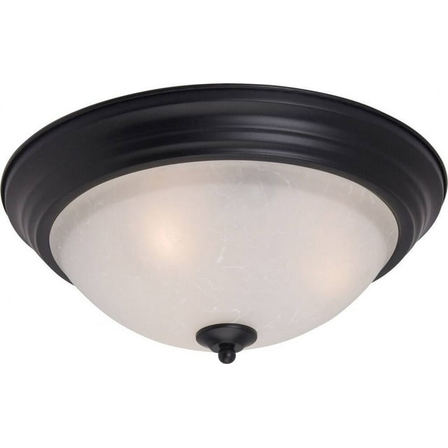 Maxim 5840 Essentials 11" Wide 1 Light Ceiling Light - Black