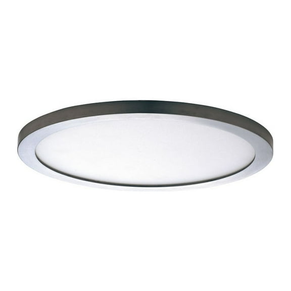 20W 1 Led Round Flush Mount-0.5 Inches Tall And 9 Inches Wide-Satin Nickel Finish Maxim Lighting 58714Wtsn