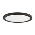 thumbnail image 1 of 58736WTBZ Maxim Lighting Wafer - 30W 1 LED Flush Mount-0.5 Inches Tall and 15 Inches Wide-Bronze Finish, 1 of 5
