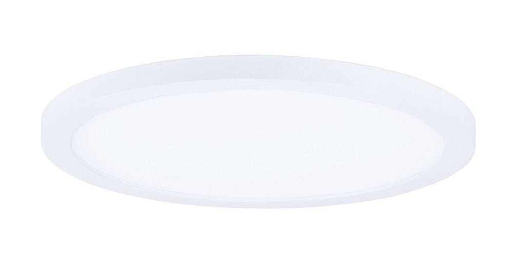 Maxim White Glass LED Flush Mount Light for Indoor/Outdoor Use