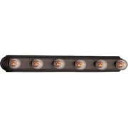 Maxim Lighting - Bath Vanity - Essentials-6 Light Bath Vanity in style-36