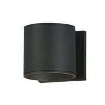 86214BK Maxim Lighting Stout - 20W 1 LED Outdoor Wall Mount-4.5 Inches Tall and 4.75 Inches Wide-Black Finish