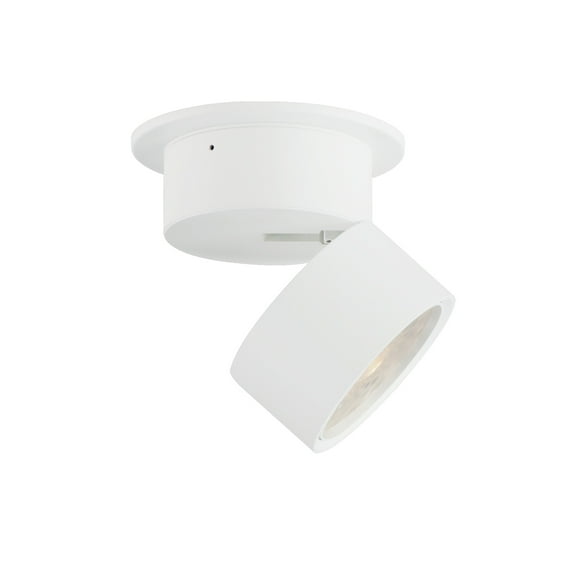 Maxim 86242 Swinger 6" Wide Led Semi-Flush Ceiling Fixture - White