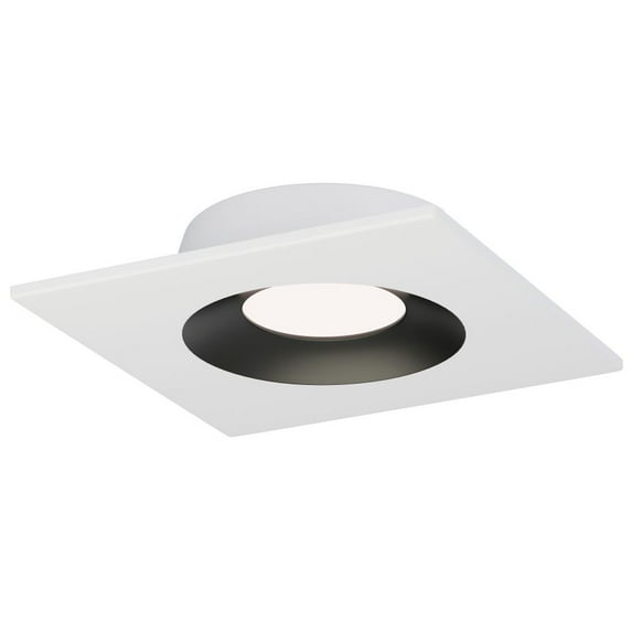 Maxim Lighting - Crisp - 12W 1 LED Square Recessed Downlight-1.5 Inches Tall and
