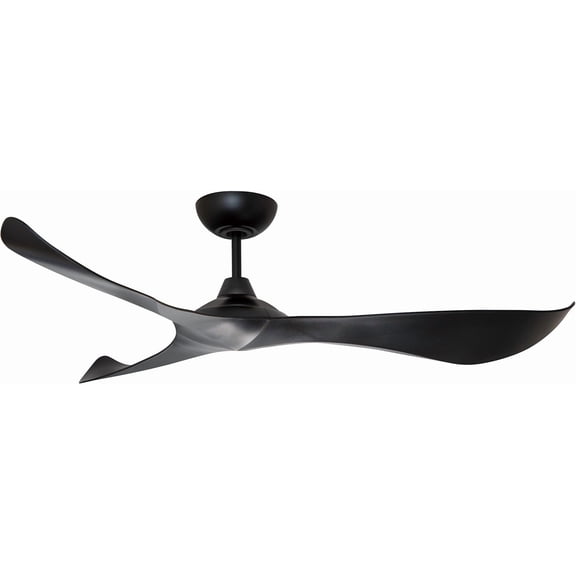Maxim 88754 Keanu 56" 3 Blade Indoor / Outdoor Ceiling Fan - Black