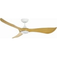 thumbnail image 1 of Maxim 88755Wt Keanu 56" 3 Blade Indoor / Outdoor Led Ceiling Fan - MultiColor, 1 of 7