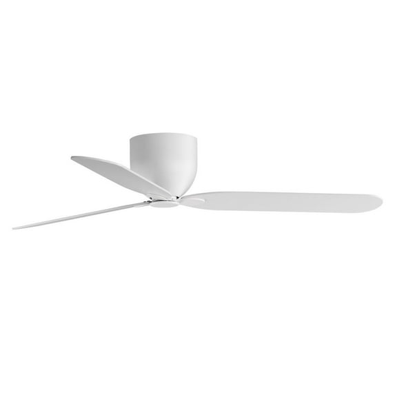 88808MW Maxim Lighting Lowell - 3 Blade Hugger Ceiling Fan-8.25 Inches Tall and 52 Inches Wide