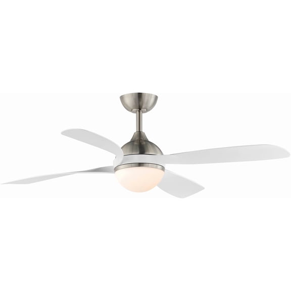 Maxim 88811 Bola 52" 4 Blade Indoor Led Ceiling Fan - Nickel