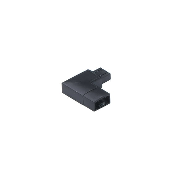 Maxim 89830 Slimstick 90° Left "L" Connector - Black