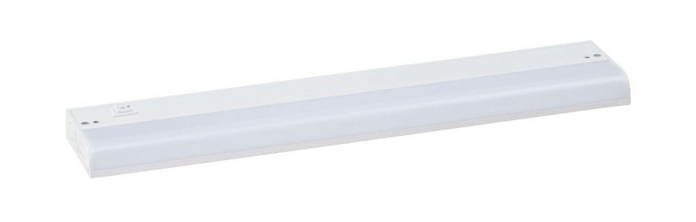 18 Inch White LED Under Cabinet Light Bar with Polycarbonate Shade