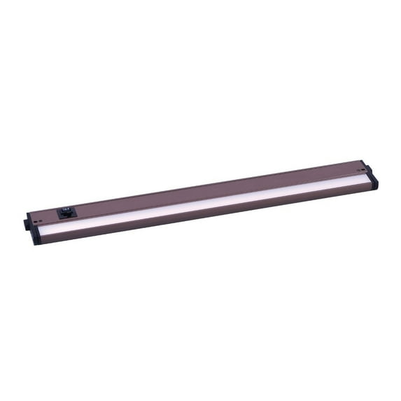 89895BZ-Maxim Lighting-CounterMax MX-L-120-3K Basic-Undercabinet 120 V PCB Integrated LED Light-3.5 Inches wide by 24.00 Inches Length-Bronze Finish