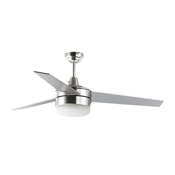 89909FTSNBK Maxim Lighting Basic-Max - 52 Inch Indoor Ceiling Fan with Light Kit III