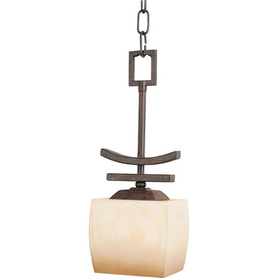 -1 Light Mini Pendant In Far East Style-5.5 Inches Wide By 14.75 Inches High Maxim Lighting 91082Wsrc