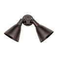 thumbnail image 1 of Maxim 92006TB 13 in. Spots 2 Light Tawny Bronze Outdoor Wall Mount, 1 of 2