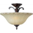 thumbnail image 1 of Maxim Lighting 13501WSOI Allentown 3 Light Semi Flush,, 1 of 1