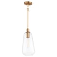 thumbnail image 1 of 11114CLSBR Maxim Lighting Babylon - 16 Inch 1 Light Pendant-Satin Brass Finish    -Traditional Installation, 1 of 4