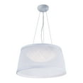 thumbnail image 1 of 54374WT-Maxim Lighting-Bahama-Pendant 1 Light-20.25 Inches wide by 11 inches high-White Finish, 1 of 3