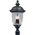 thumbnail image 1 of Maxim Carriage House DC Three Light 26-Inch Outdoor Post Light - Oriental Bronze - 3420WGOB, 1 of 2