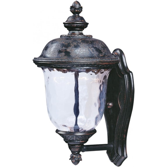 Maxim Carriage House One Light 16-Inch LED Outdoor Wall Light - Oriental Bronze - 55422WGOB