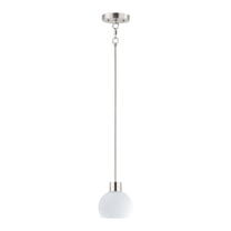 91270SWSN-Maxim Lighting-Coraline-1 Light Mini Pendant-6 Inches wide by 6.25 inches high-Satin Nickel Finish