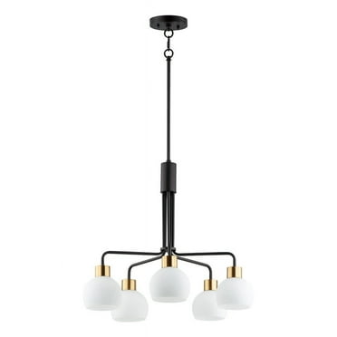 11277SWBZSBR-Maxim Lighting-Coraline-5 Light Chandelier-26.75 Inches wide by 23 inches high-Bronze Rupert Finish    -Traditional Installation