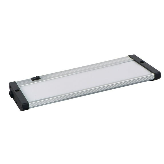 89962AL-Maxim Lighting-CounterMax MX-L120-EL-Issue in Commodity style-4 Inches wide by 10.00 Inches Length-Brushed Aluminum Finish