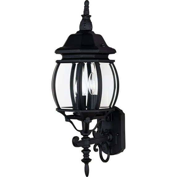 Maxim Lighting - Three Light Outdoor Wall Lantern - Outdoor Wall Mount - Crown