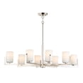 thumbnail image 1 of 21288SWSN Maxim Lighting Dart-Eight Light Chandelier-28 Inches wide by 13.5 inches high-Satin Nickel Finish    -Traditional Installation, 1 of 5