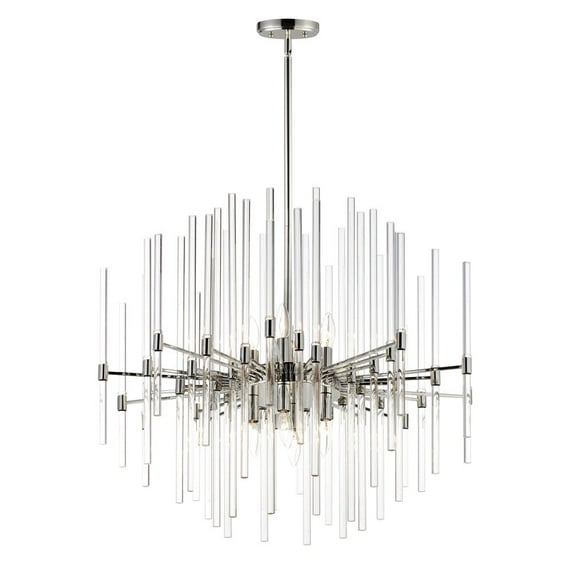 38406CLPN Maxim Lighting Divine - 8 Light Pendant-27.5 Inches Tall and 28.5 Inches Wide