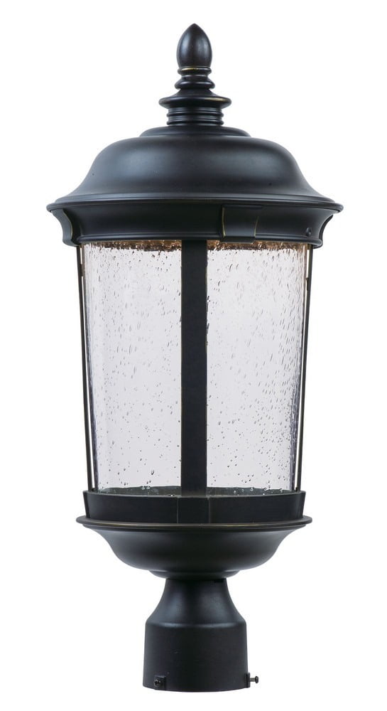Maxim Dover One Light 21-Inch LED Outdoor Post Light - Bronze - 55021CDBZ