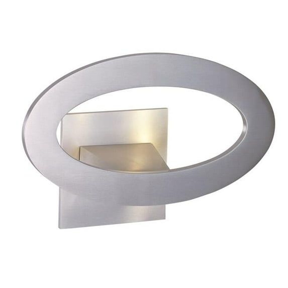 Maxim E41300-SA Alumilux LED Outdoor Wall Sconce, Satin Aluminum