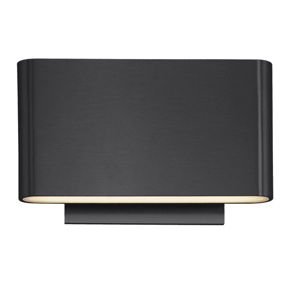 E41310-BZ ET2 Lighting Alumilux Spartan-10.8W 6 LED Outdoor Wall Mount in Modern style-6.75 Inches wide by 4.25 inches high-Bronze Finish
