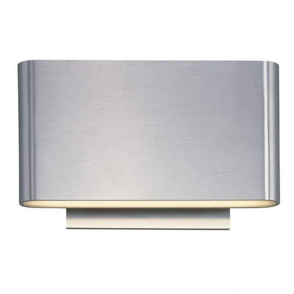 Maxim E41310-SA Alumilux LED Outdoor Wall Sconce, Satin Aluminum