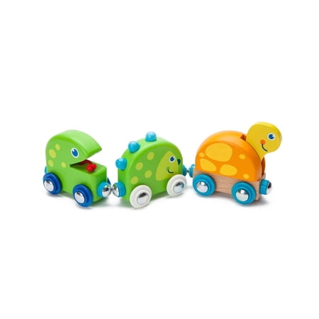 Maxim Enterprise Wooden Train Set Pond Animals 3-Piece