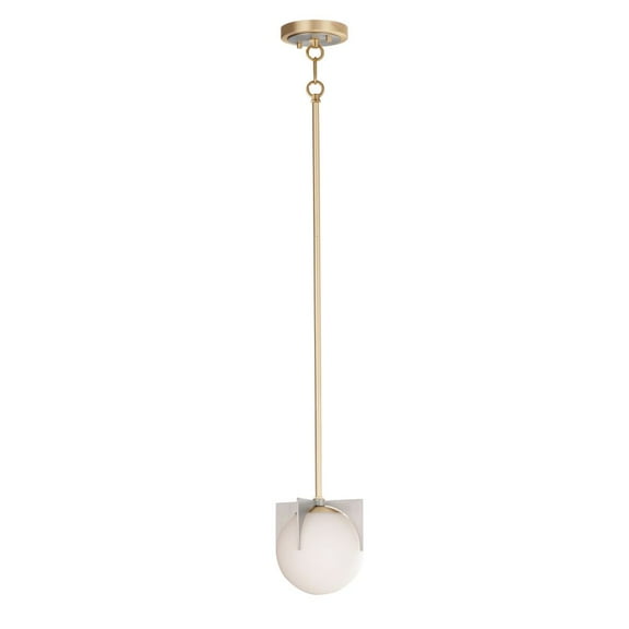 92470SWSBRBP-Maxim Lighting-Finn-One Light Pendant-6.5 Inches wide by 7.25 inches high