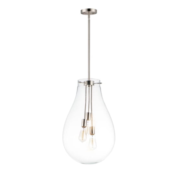 10164CLSN Maxim Lighting Gourd-3 Light Pendant-15.75 Inches wide by 24.75 inches high