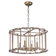thumbnail image 1 of 24736BZF Maxim Lighting Helix-Four Light Chandelier-24 Inches wide by 14.5 inches high     -Traditional Installation, 1 of 5
