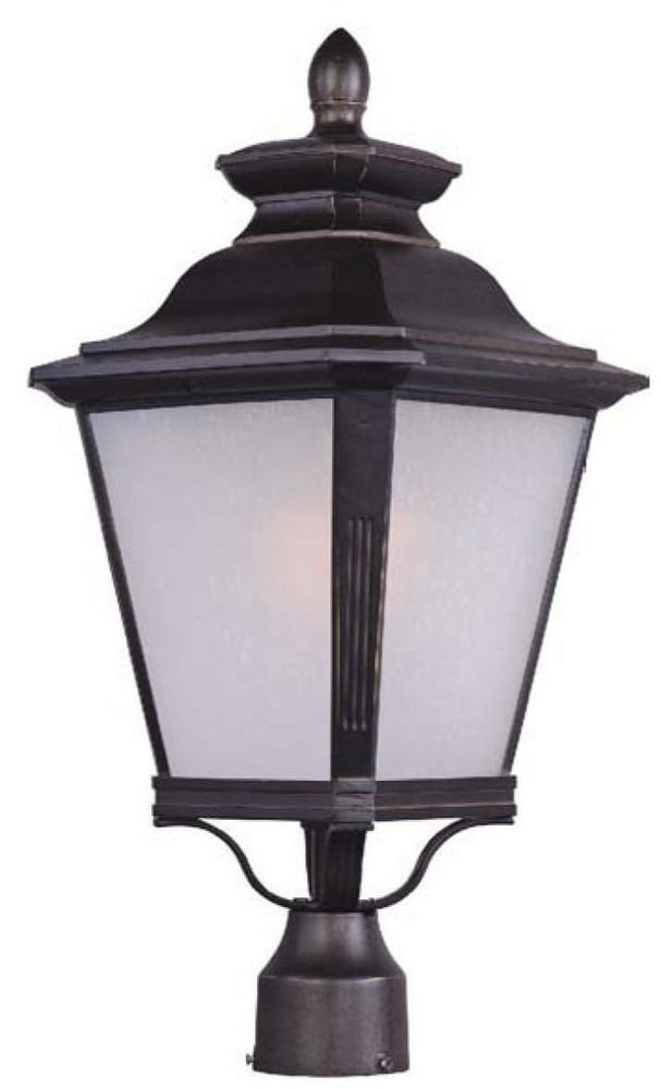 Maxim Knoxville One Light 19-Inch Outdoor Post Light - Bronze - 1120FSBZ