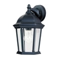 thumbnail image 1 of Maxim Lighting-1024BK-Builder Cast - One Light Outdoor Wall Mount Black Finish with Clear Glass, 1 of 2