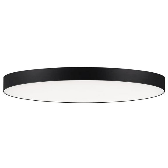 Maxim Lighting - Trim - 16 Inch 25W 1 LED Round Flush Mount-Black Finish