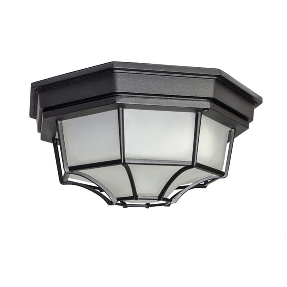 Maxim Lighting - LED Outdoor Ceiling Mount - Outdoor Flush Mount - Crown Hill-9W