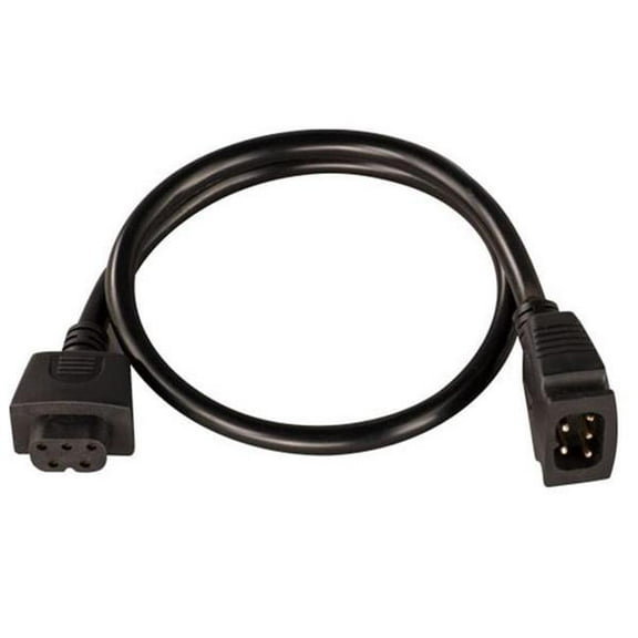 Maxim Lighting 88965BK 24 in. CounterMax 120V Slim Interlink Cord, Black
