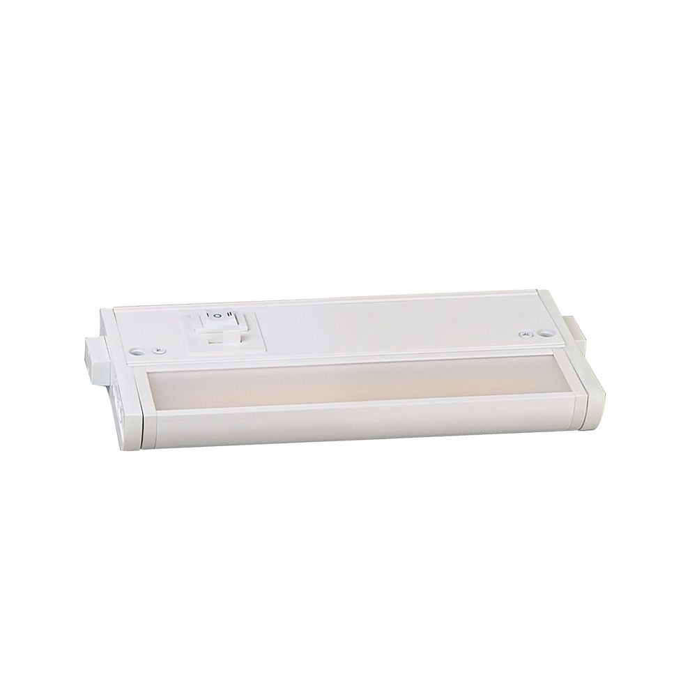 Maxim Lighting 89862WT 6 in. CounterMax 5K 2700-5000K LED Under Cabinet Light, White