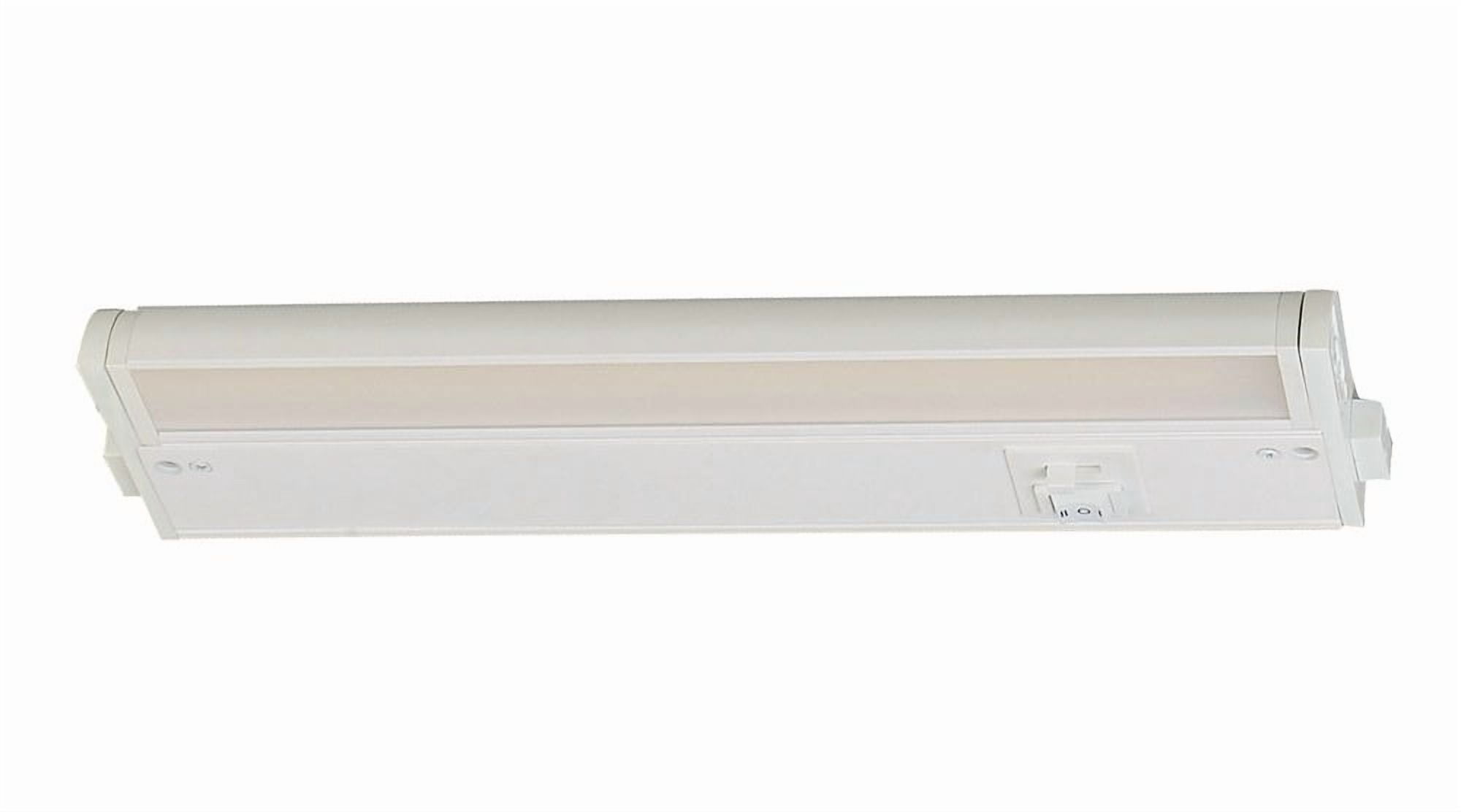 Maxim Lighting 89863WT 12 in. CounterMax 5K 2700-5000K LED Under Cabinet Light, White
