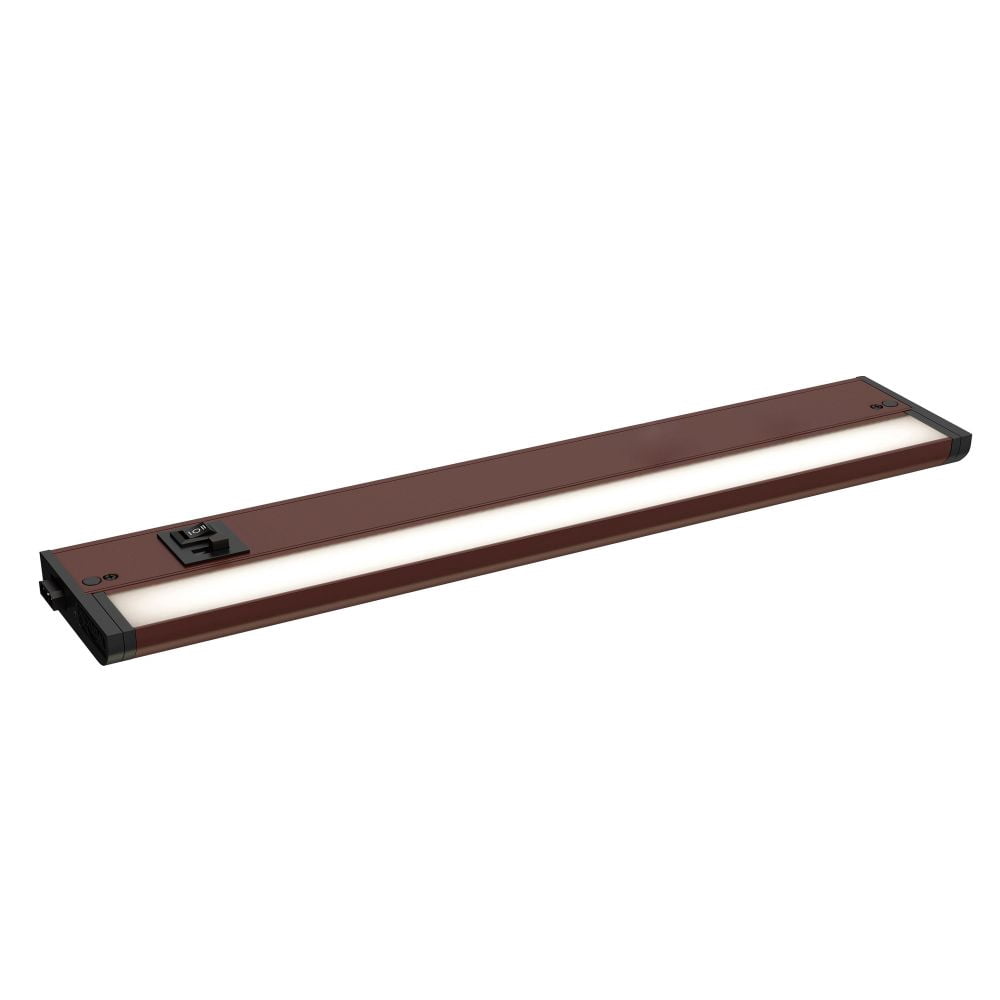 Maxim Lighting 89864BZ 18 in. CounterMax 5K 2700-5000K LED Under Cabinet Light, Bronze